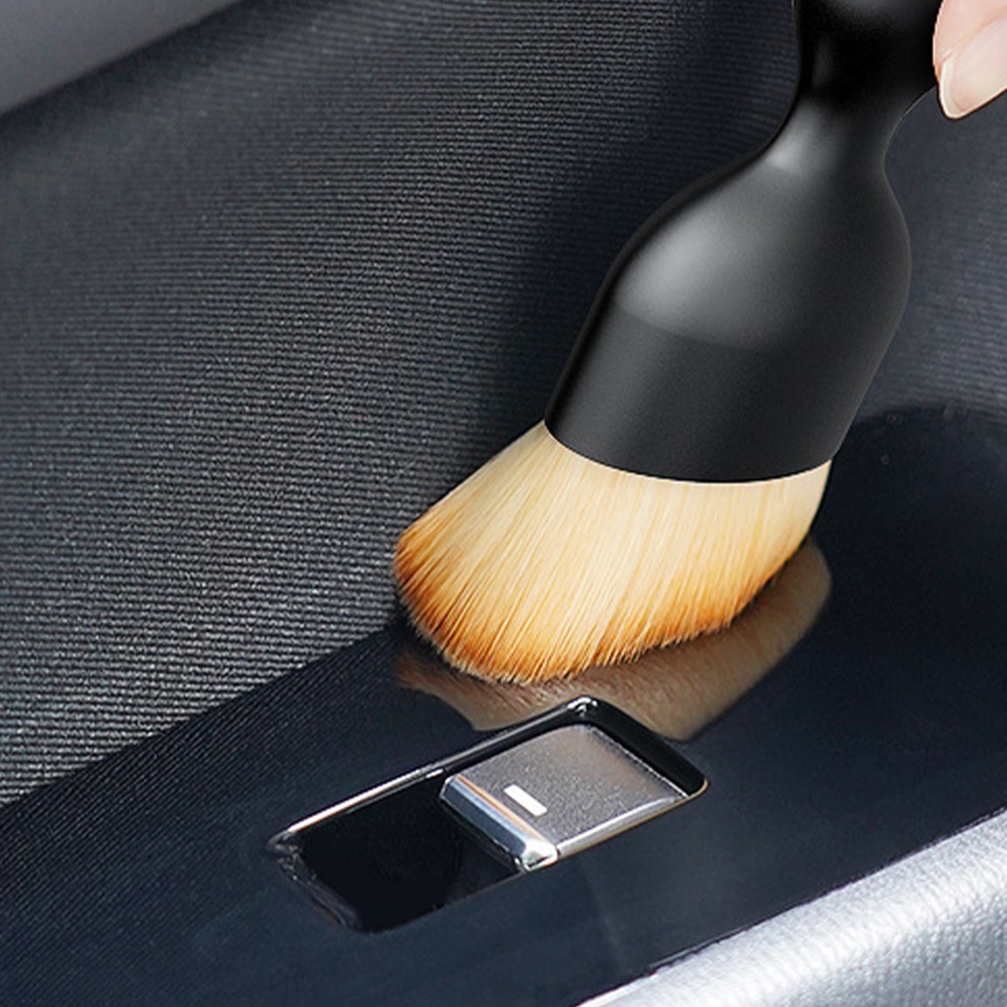 Soft Car Interior Detailing Dirt Dust Cleaning Brush (2 pcs)