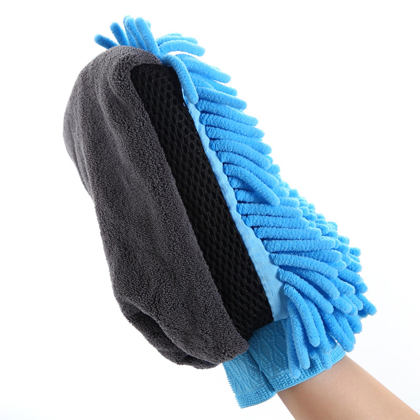 Chenille Microfiber Car Wash Cleaning Mitt (2 pcs)