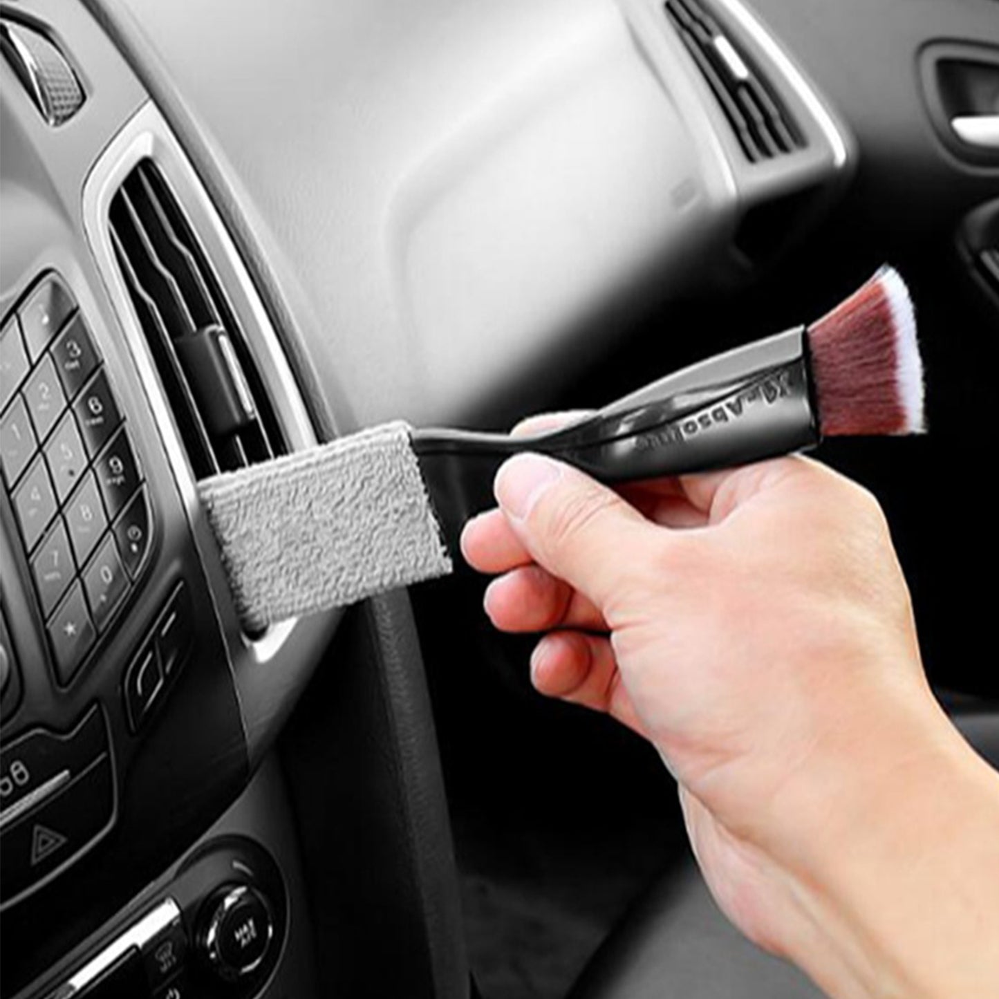 Microfiber Car Dust Air Ac Vent Cleaning Brush (2 pcs)