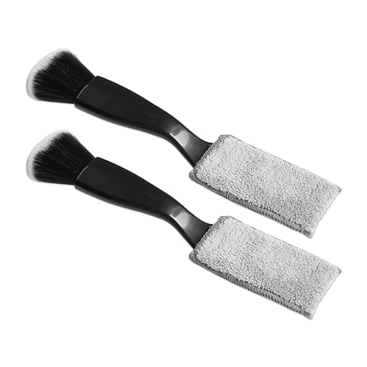 Microfiber Car Dust Air Ac Vent Cleaning Brush (2 pcs)