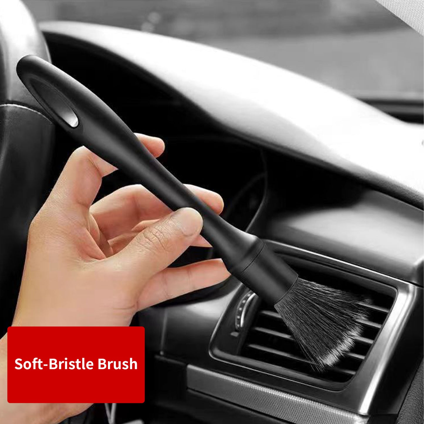 Car Interior Detailing Cleaning Bristle Soft Brush