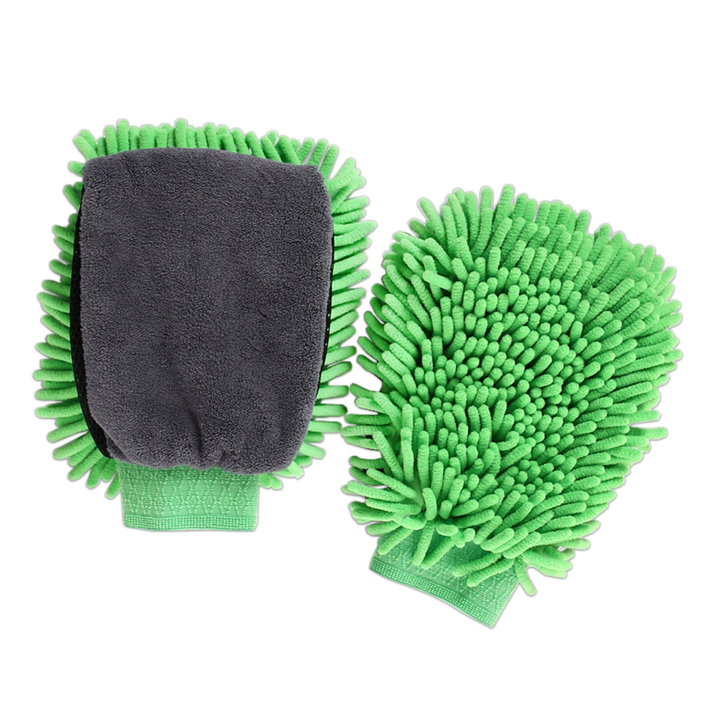 Chenille Microfiber Car Wash Cleaning Mitt (2 pcs)